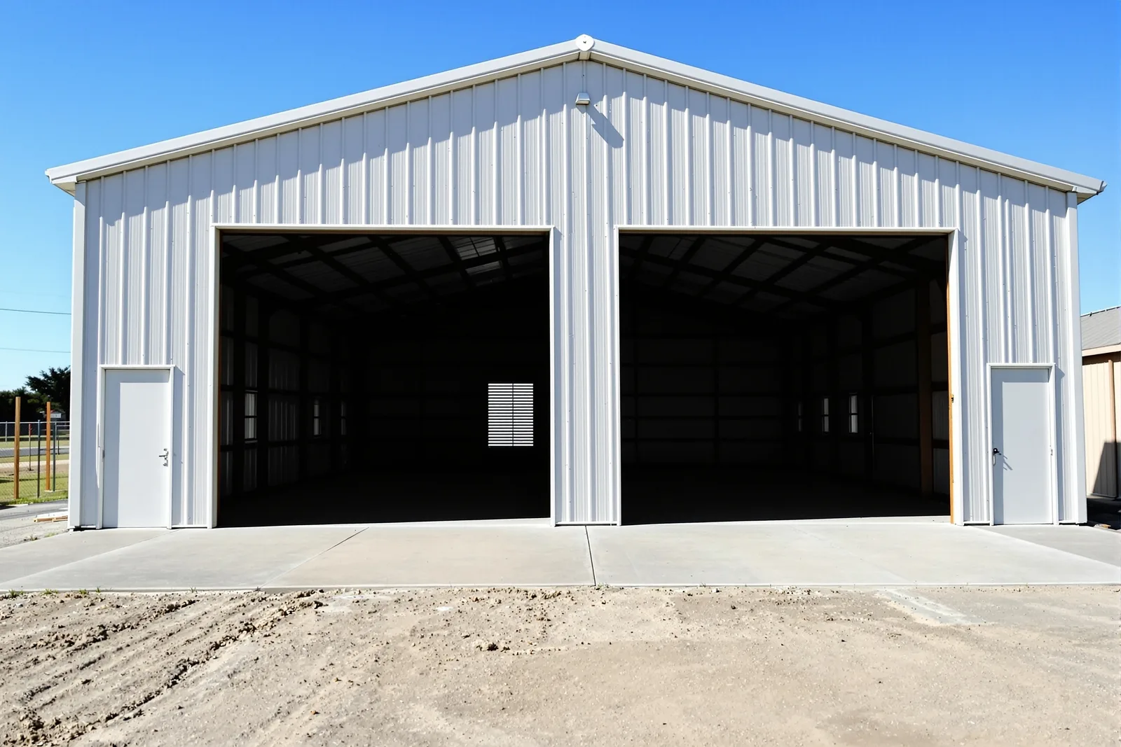 40x60 Steel Workshop – Weatherford, TX 40x60 Steel Workshop – Weatherford, TX - metal building contractor Texas