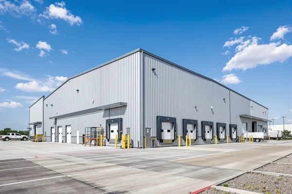 Waco Distribution Center - Metal Building project by UTS BuildPros near Waco