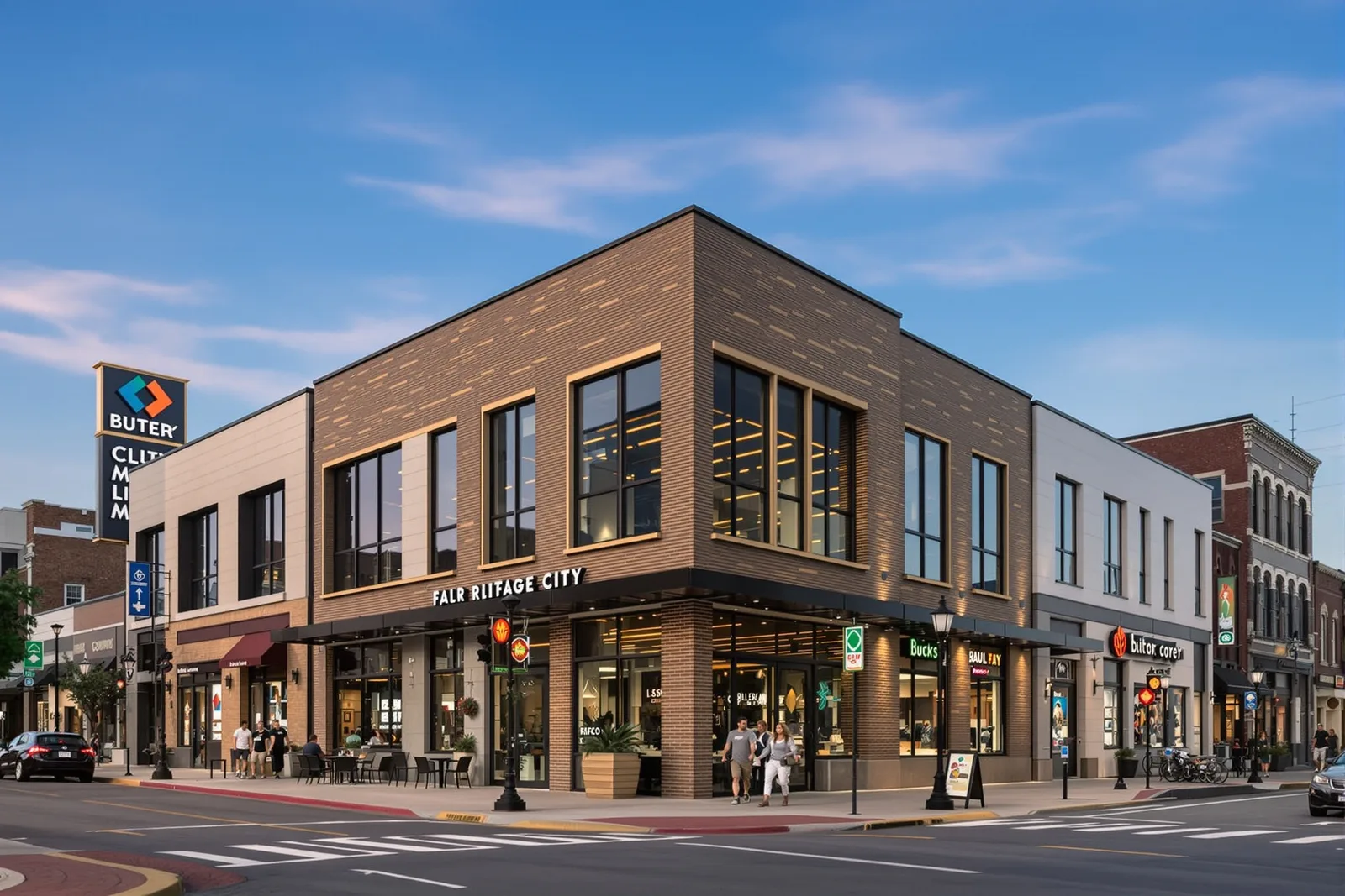 Bricktown Retail Plaza - Commercial project by UTS BuildPros near Oklahoma City Bricktown Retail Plaza - Commercial project by UTS BuildPros near Oklahoma City