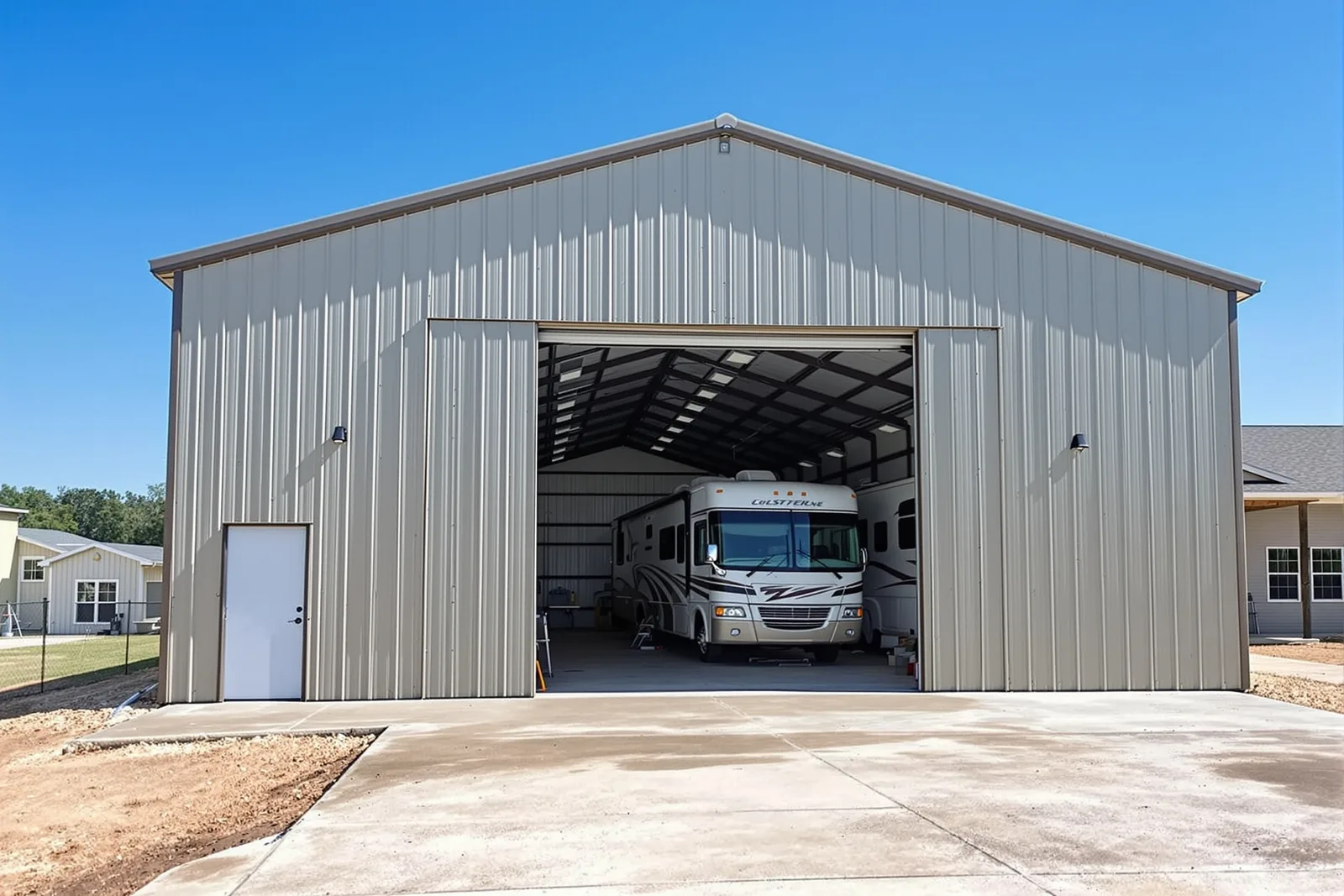 Custom RV Storage – Frisco, TX Custom RV Storage – Frisco, TX - metal building contractor Texas