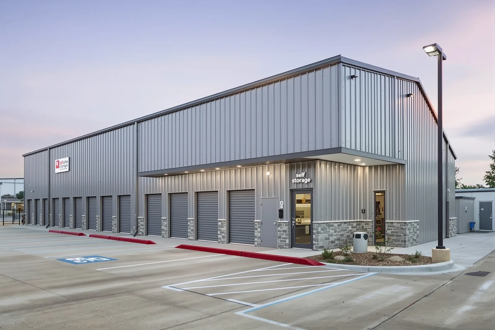 Campbell Rd Storage Facility - Metal Building project by UTS BuildPros in Richardson Campbell Rd Storage Facility - Metal Building project by UTS BuildPros in Richardson