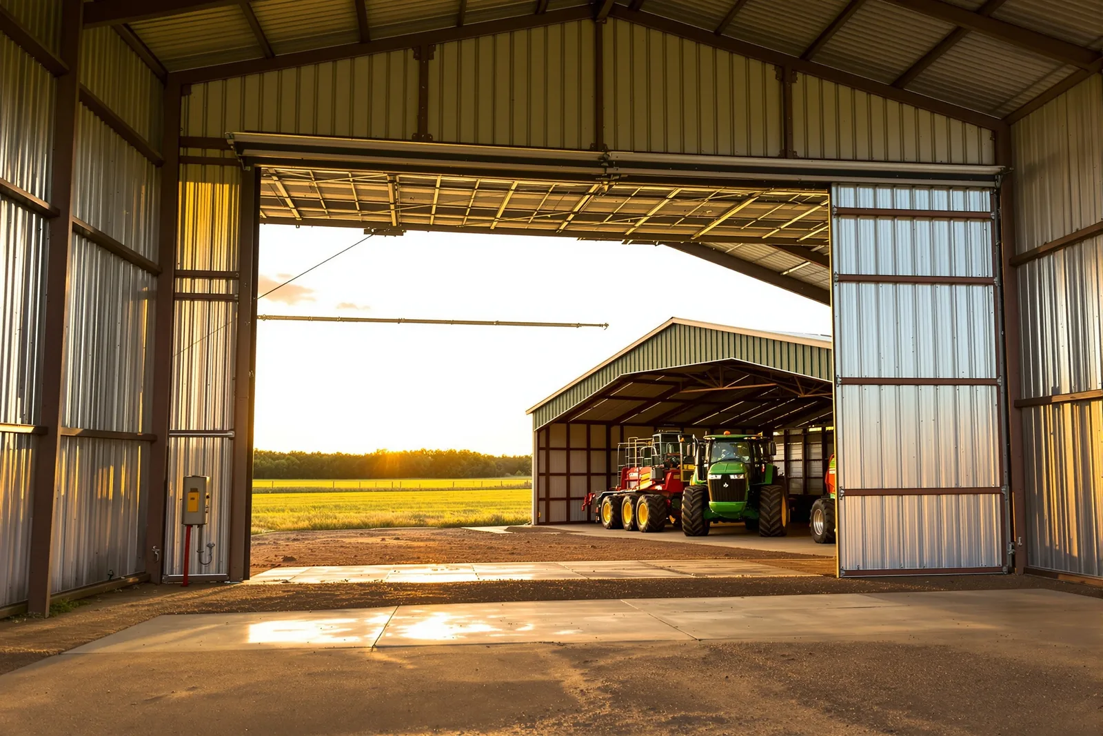 Equipment Storage Barn – Waco, TX Equipment Storage Barn – Waco, TX - metal building contractor Texas