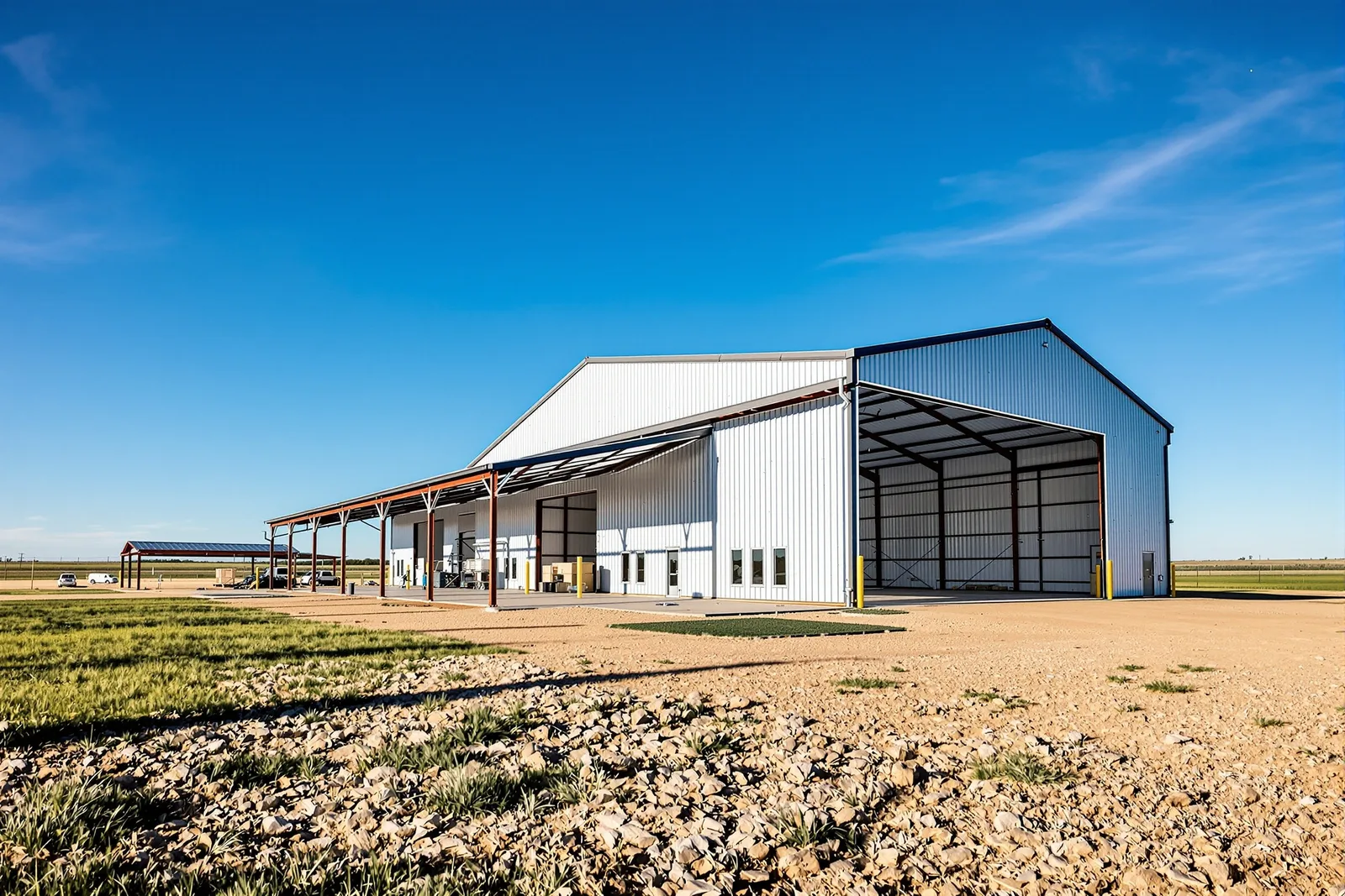 West Texas Ranch Workshop - Metal Building project by UTS BuildPros near Abilene West Texas Ranch Workshop - Metal Building project by UTS BuildPros near Abilene