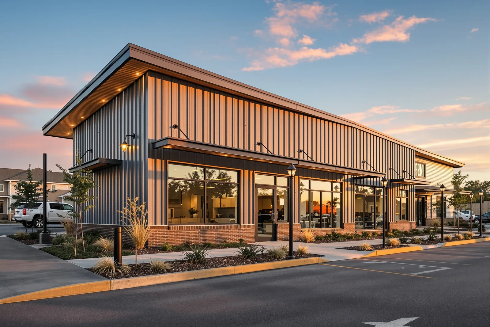Commercial Metal Buildings by UTS BuildPros Commercial Metal Buildings - metal building contractor Texas