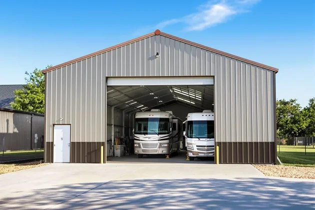 RV Storage Facility – Robinson, TX — metal building contractor Waco TX