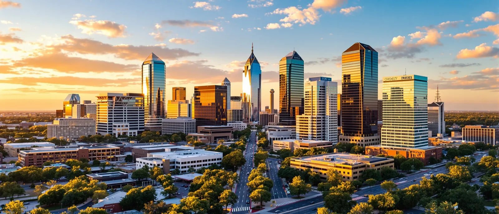 Richardson Texas cityscape