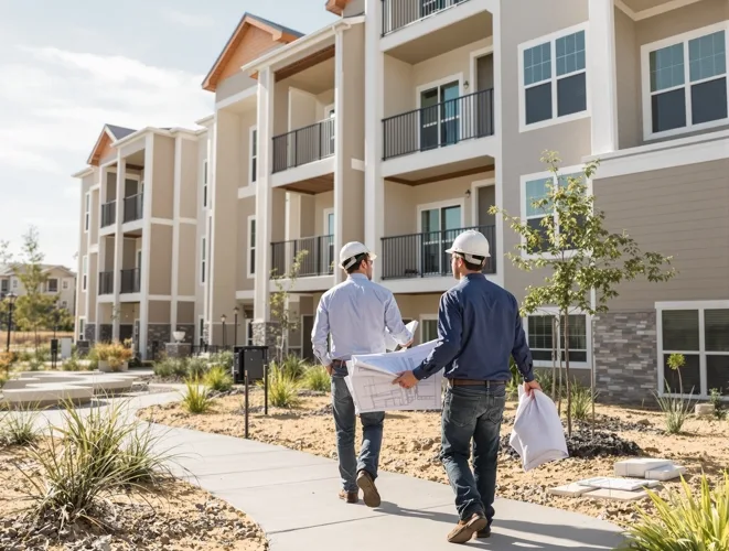 Value-add repositioning project review — multifamily renovation contractor Texas